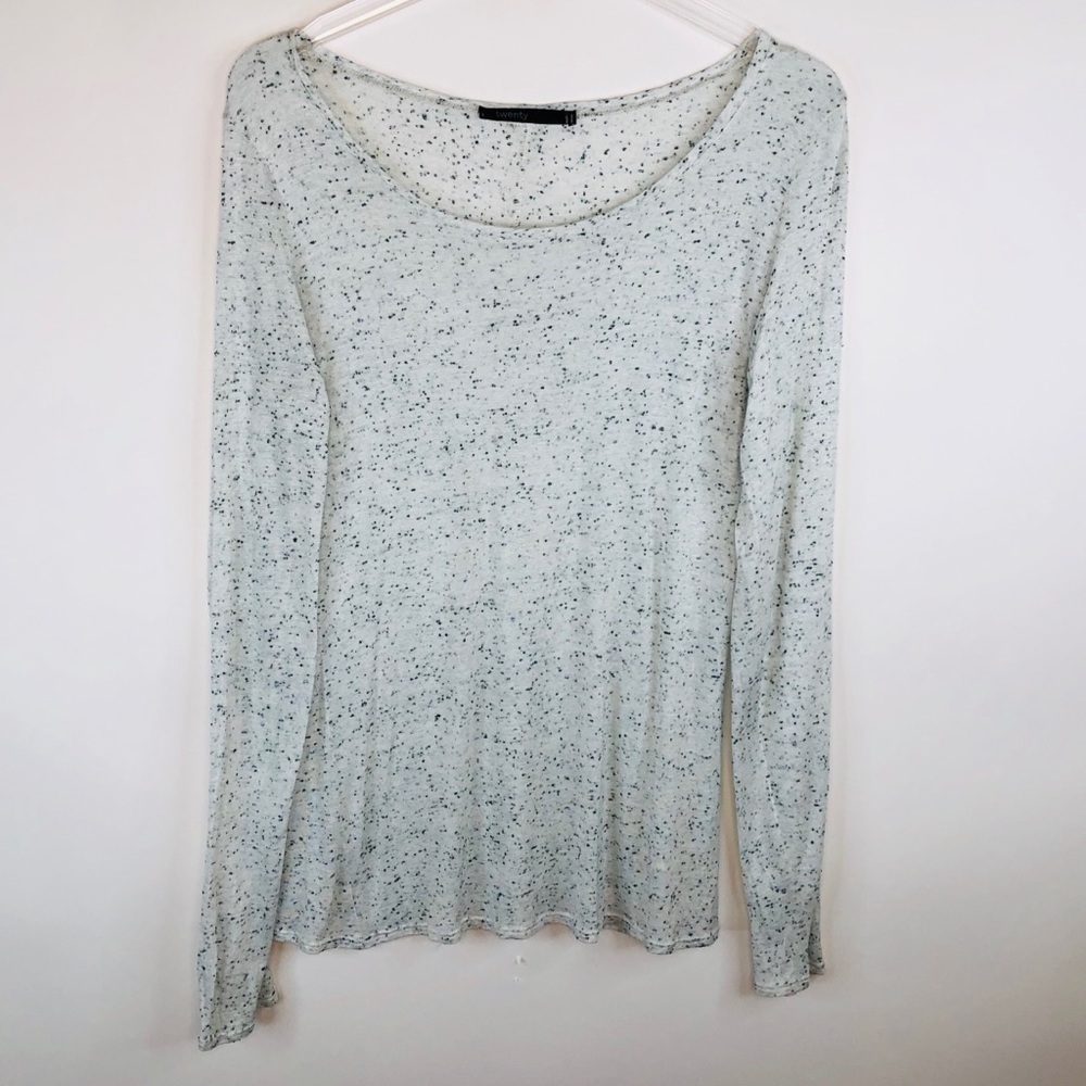 Twenty Boatneck Long Sleeve Tee